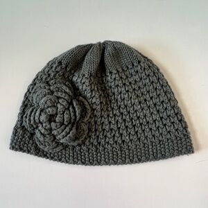 Gray Knit Beanie